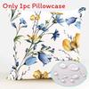 Polyester Waterproof Pillow Cover With Floral Pattern For Living Room Decor