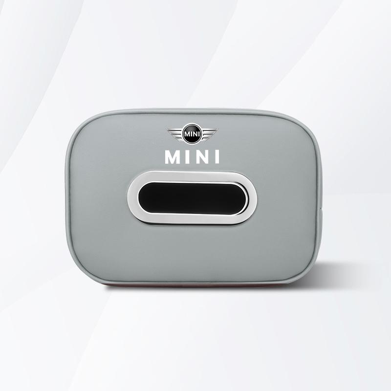 Microfiber Car Tissue Bag Hanging Vehicle Napkin Box For Mini Cooper JCW Works R56 R50 F54 F55 F56 F57 F60 R52 R53 R55 R58 R57