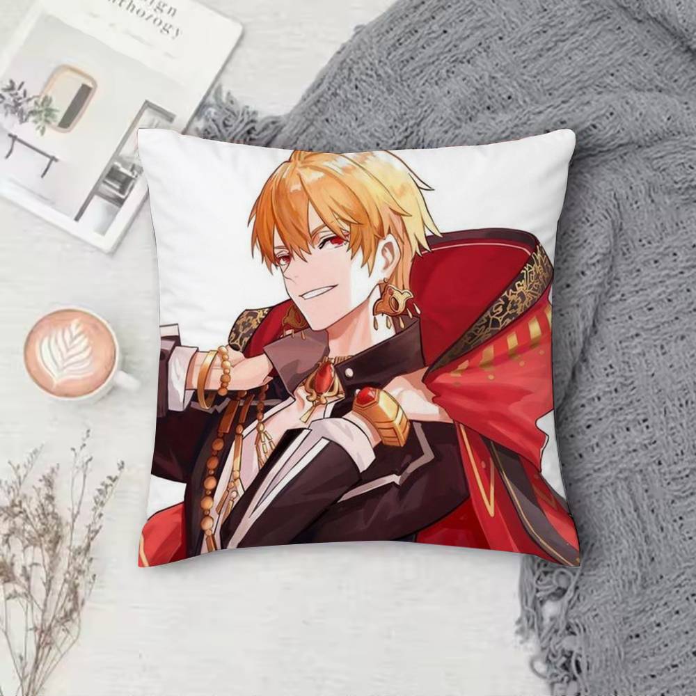 G-Gilgamesh F-Fate G-Grand O-Order Pillow Case for Sofa Living Room Home office Decor Protective Cover