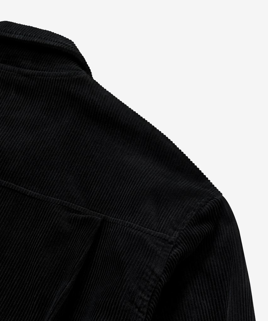 COVERNAT Corduroy Harrington Jacket Black