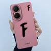 For Huawei Nova Y73 4G Lucky Initial Letter Phone Case For Huawei Nova Y73 NovaY73 4G Soft Silicone Back Cover Shockproof Bumper