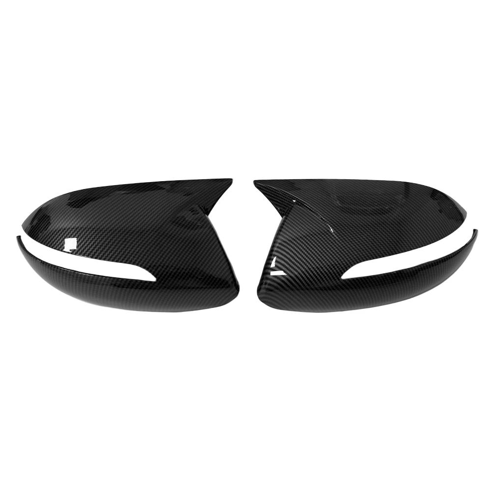 For Kia Sportage KX5 2011 2012 2013 2014 2015 ABS Car Rearview Side Mirror Cover Wing Cap Exterior Door Trim Adhesive Sticker