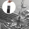 1 Roll 196.85inch Cutable Shower Drain Hair Catcher, Self-Adhesive Floor Drain Stickers, Disposable Mesh Sink Strainer Filter For Bathroom
