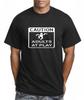 Caution Adults At Play Funny Adult Naughty Xmas Cotton T Shirt
