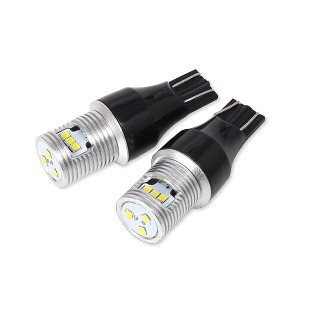 Daihatsu Taft LED Backup Single Wedge High Custom Vehicle Inspection Compliant Lamp, T16, 45W, 560lm, Bulb, White, Brightness, Energy-Saving, 1120LM,