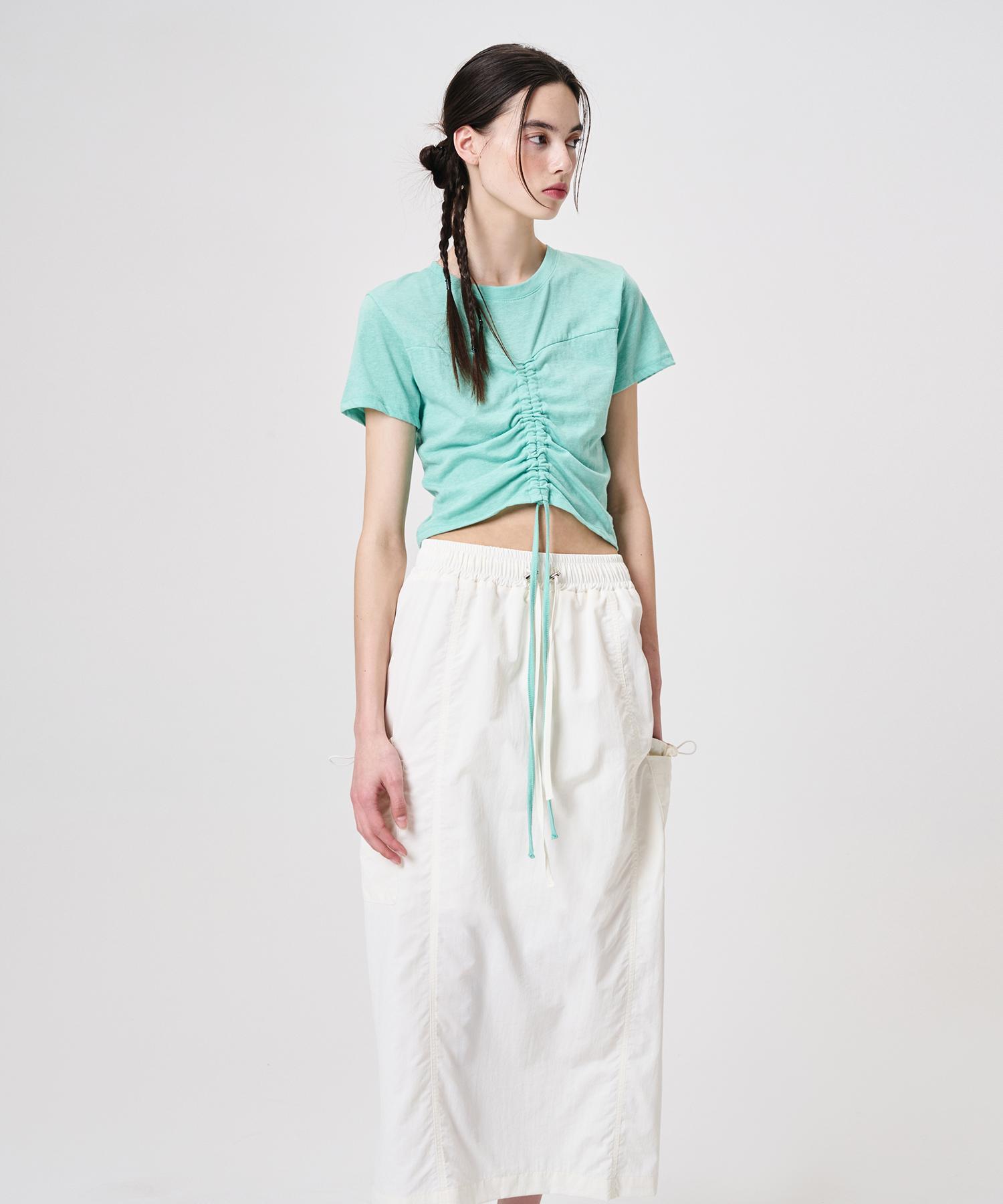 Etmont Heart String T-Shirt, Green Green/Free