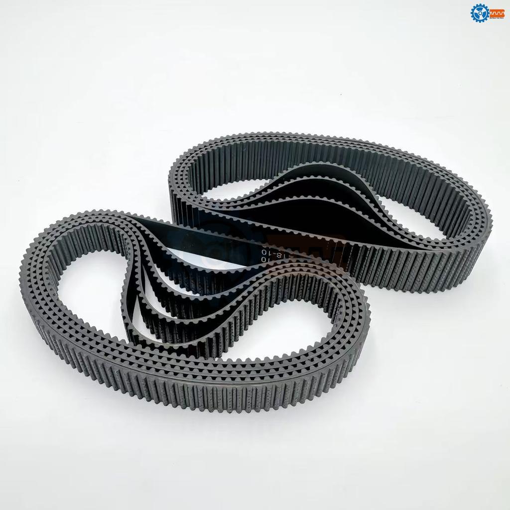 HTD 2M Rubber Timing Belt Closed Loop 118-250mm 120 126 128 130 142 150 162mm Width 4/5/6/10mm 2M-142 Vacuum Cleaner Drive Belt