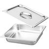 Edelstahl Food Tray Restaurantqualität Brotform Buffet Metallplatte Kantinenbecken Speiseteller Servierplatte Catering