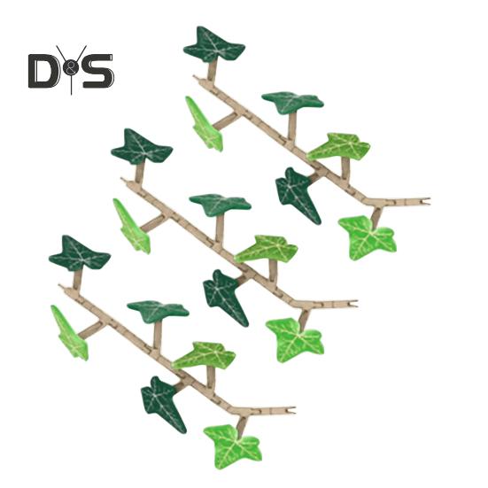 

1/3 шт. Магнит на холодильник в виде плюща с шарнирными стеблями, 3D-печатные растения в виде листьев плюща, магнит на холодильник для домашнего офиса, кухни, холодильника, шкафчика, украшения 3pcs