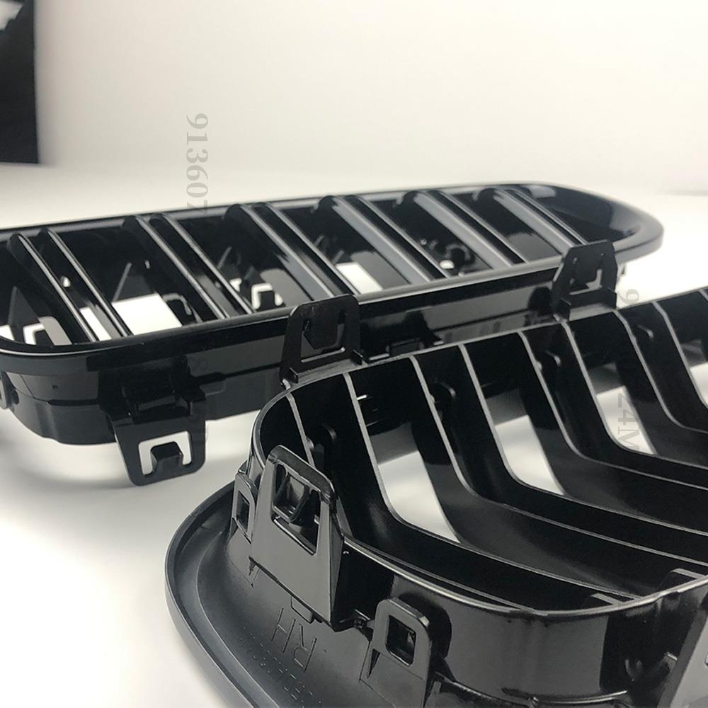 ZBIF1 Upgrade 2 Line Body Kit Front Bumper Kidney Grill Hood Inlet Grille For BMW 3 Series F30 F31 F35 2013-2018 325i 328i 320i Tuning