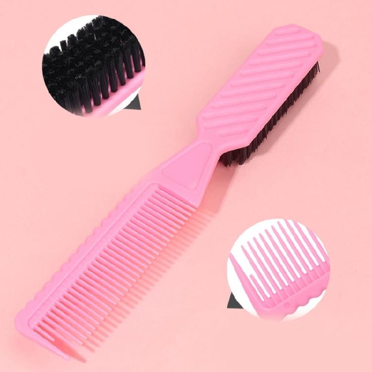 2 In 1 Neck Duster Broken Remove Comb Brush Hair Styling Hair Cleanup Salon Tool