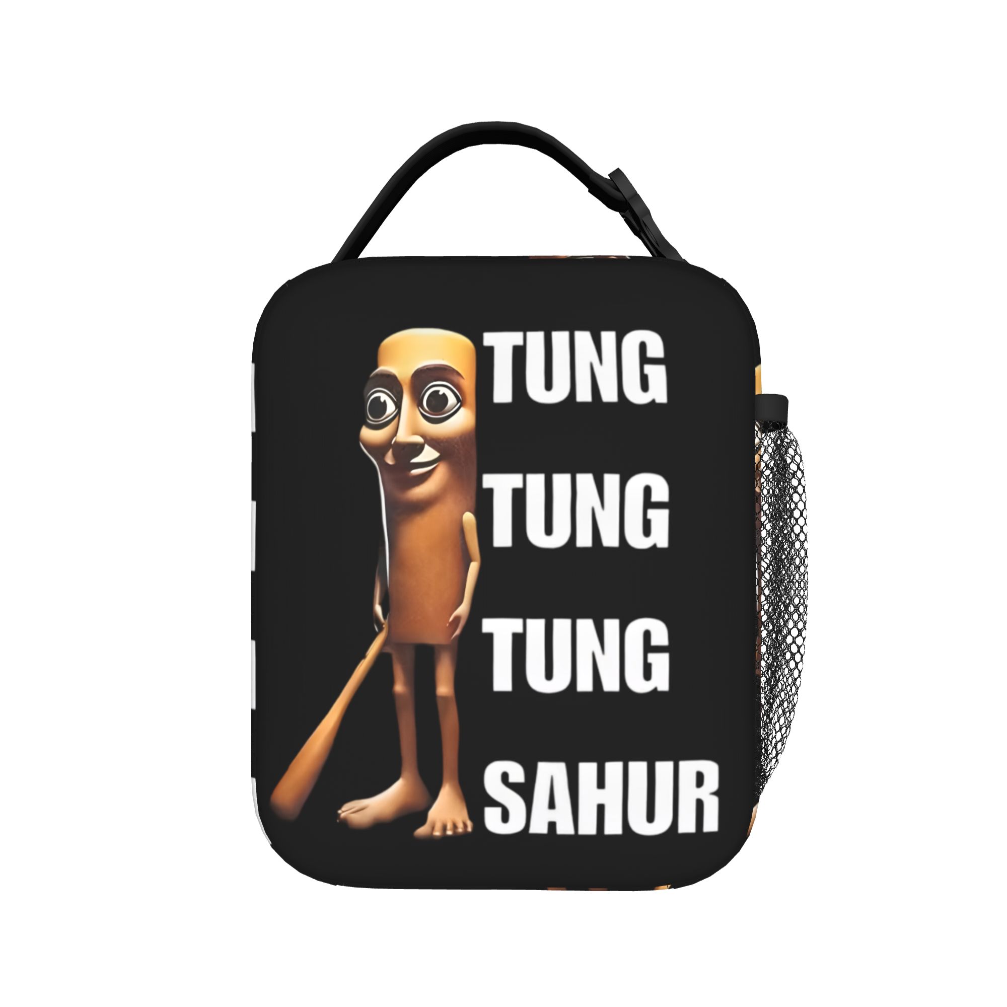 Zangeres Billie Eilish Muziek Geïsoleerde Lunchtas Lekvrij Maaltijdcontainer Thermische Tas Tote Lunchbox Kantoor Picknick Mannen Vrouwen One Size