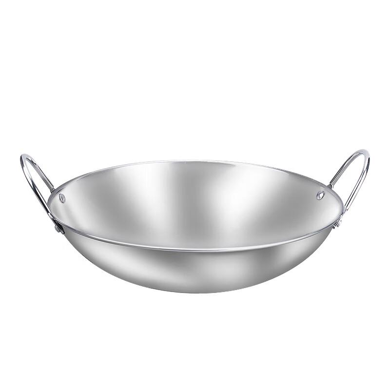 Yongduo Stainless Steel Double Handle Hot Pot