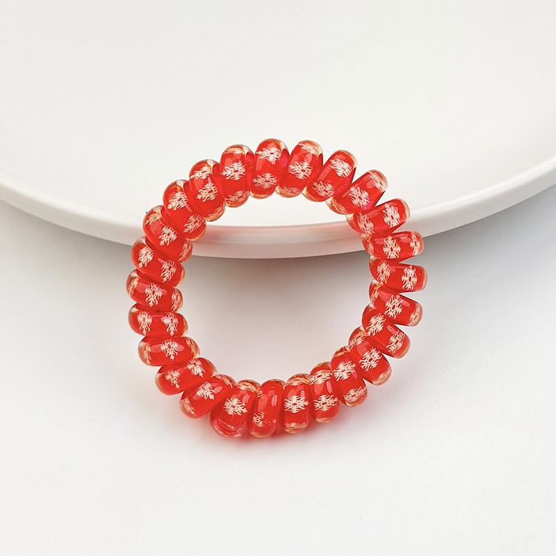 Christmas Combination Series, Telephone Line, Hair Band, Hair Rope, High Elastic And Durable Hair Rope, Headgear.