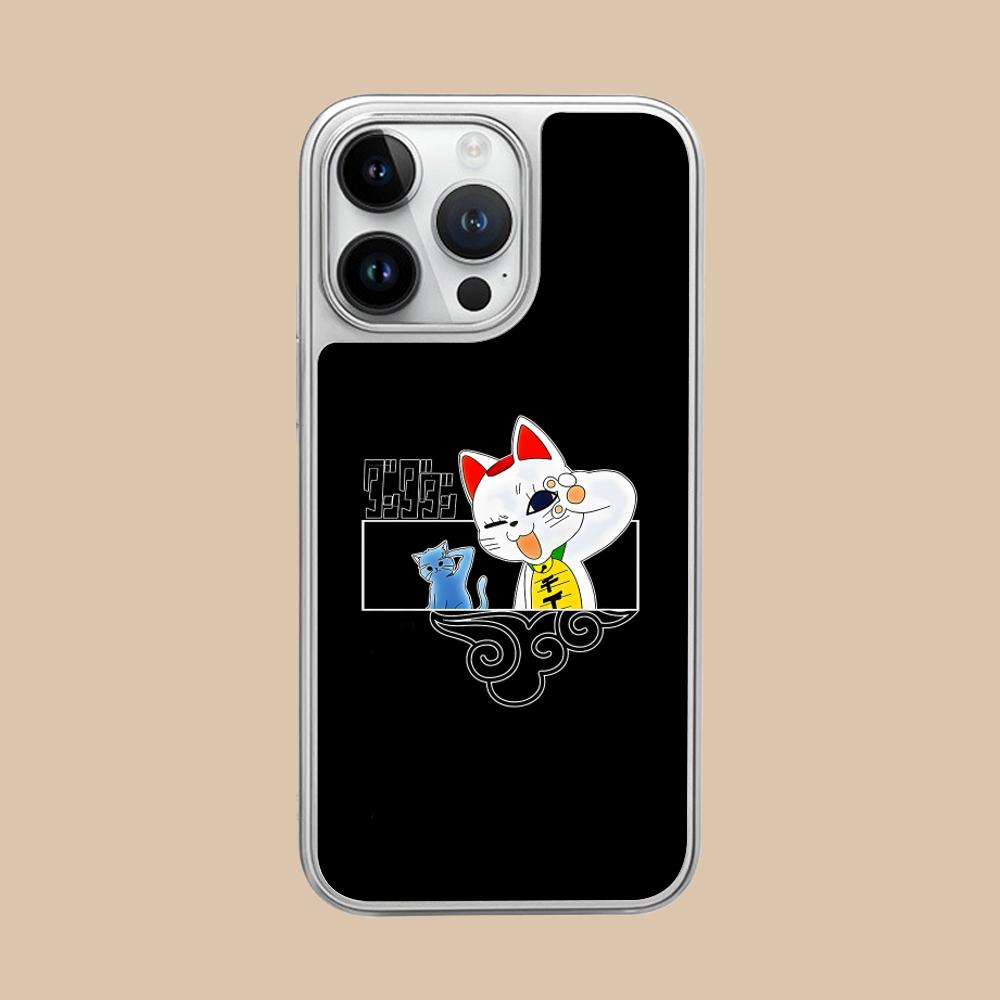 

Anime Dandadan Silver Plating Mobile Phone Case for iPhone 17 16 15 14 13 12 11 Air Pro Max Plus Colorful Cover iPhone 11