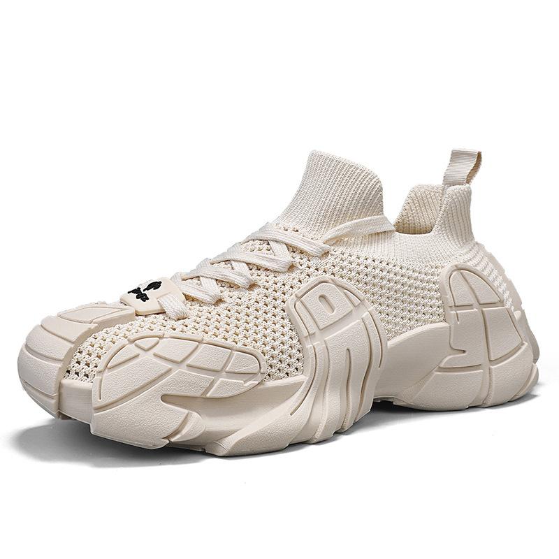 Casual Socks Shoes Summer New Fly-woven Breathable Sports Casual Shoes Men's Fashion Versatile Shoes