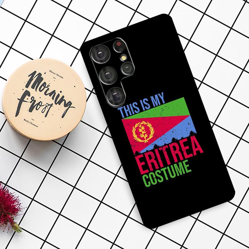 Eritrea Flag Case For Samsung Galaxy S25 Ultra S20 S21 S22 S23 S24 Ultra S9 S10 Plus S25 FE Phone Cover