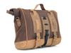 LONGRIDE Heritage Saddlebag Brown CUS133WBRO Roll-Top (9.5L)