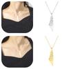 Stylish Laser-engraved Israel Map Pendant Necklace In 304 Stainless Steel