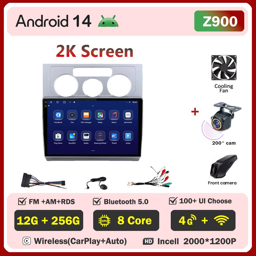 Pentru Volkswagen Touran 1 2003-2010 Radio Auto Android Stereo Unitate Principală Navigație GPS Ecran Tactil Mirror Link Sistem Inteligent