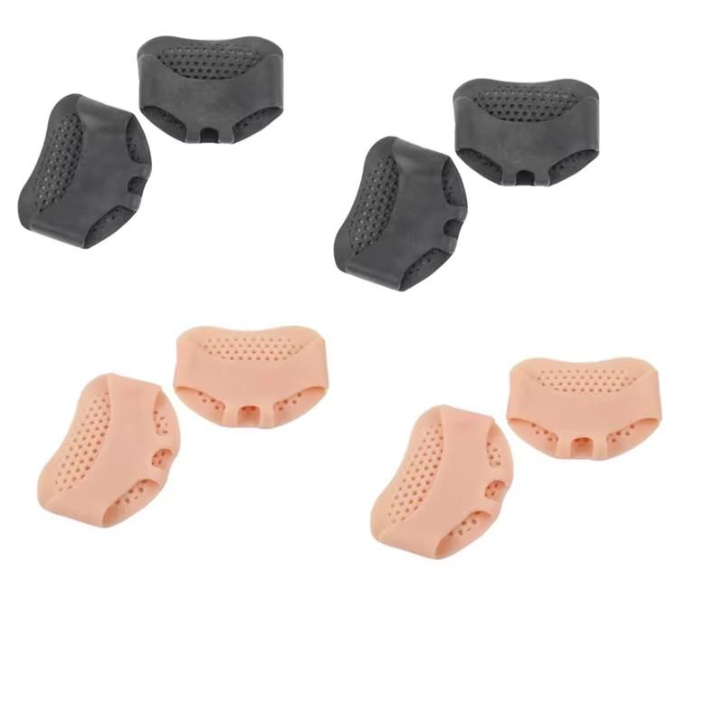 1/2/4pair Metatarsal Pads Toe Separator Pain Relief Foot Pads Orthotics Foot Massage Insoles Forefoot Socks Foot Care Tool