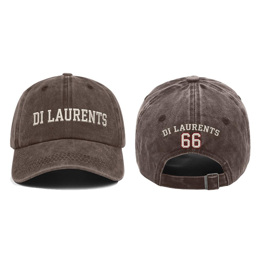 Vintage Washed Cotton Baseball Cap Soft Top Adjustable Strapback Hat with Embroidered Text and Distressed Look for Casual Wear