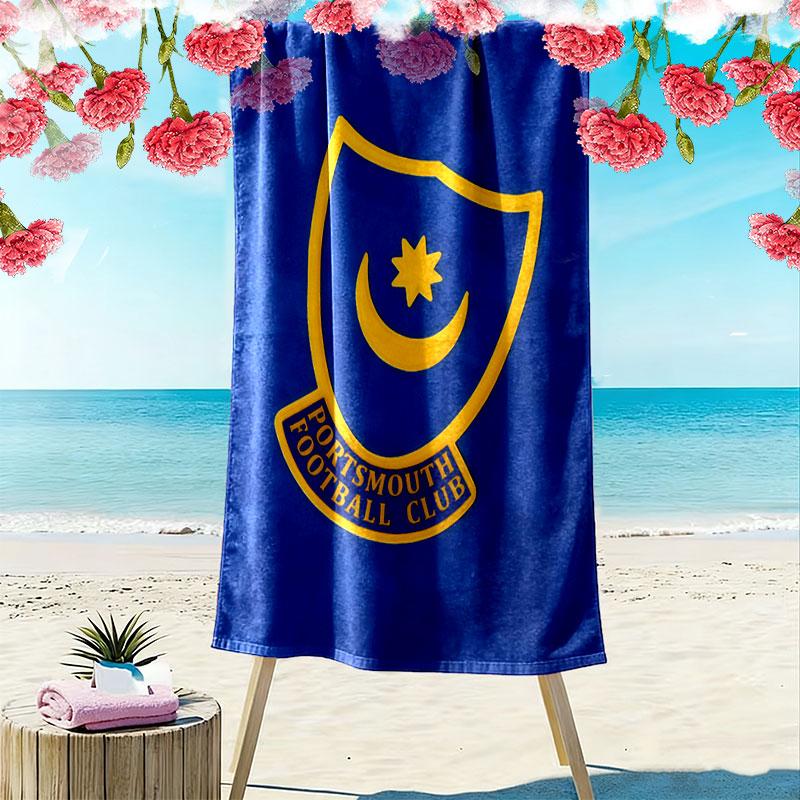 Pompey Beach Towel, Large Soft Quick Dry Towel for Beach Camping Swimming