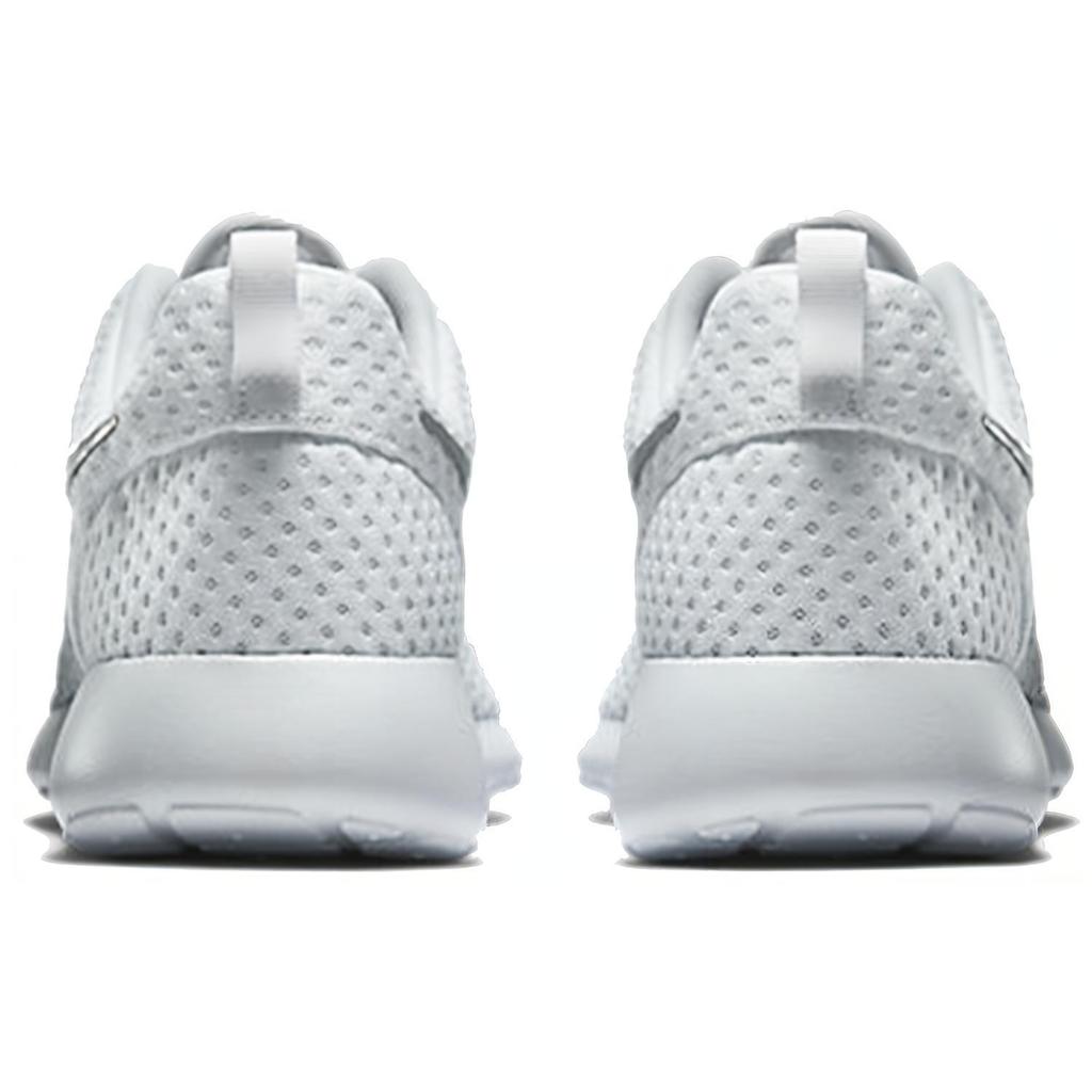 New Nike Roshe One Br White Metallic Platinum Women's 724850-100