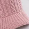 Autumn and Winter Knitted Wool Baseball Hat Warm Solid Color Light Plate Duck Tongue Hat Versatile Fashion Face Showing Small Hat