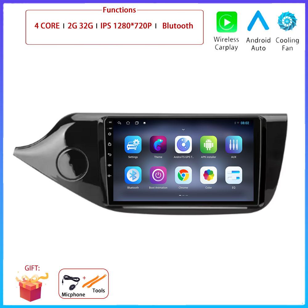 

LHD 9 4G Android OS For KIA CEED JD 2012 2013 - 2018 Car Radio Stereo Multimedia Video GPS Navigation Player QLED screen BT 5.0