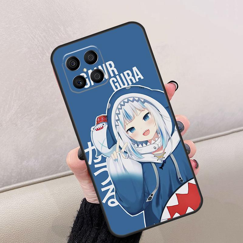 

Gawr Gura Hololive Girl Чехол для Honor Magic 8 Pro 6 7 Lite Для Honor Win RT 400 200 50 70 90 X8c X8b X9a X9b X9c X9d Honor 400