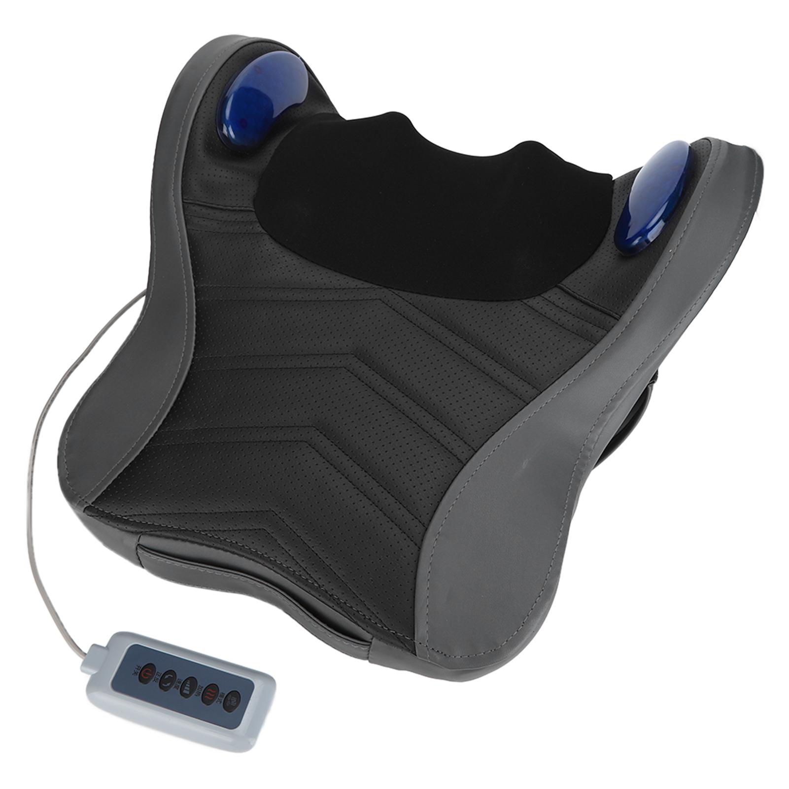 

Многофункциональная массажная подушка с горячим компрессом, электрическое устройство для релаксации тела и массажа поясницы US Plug