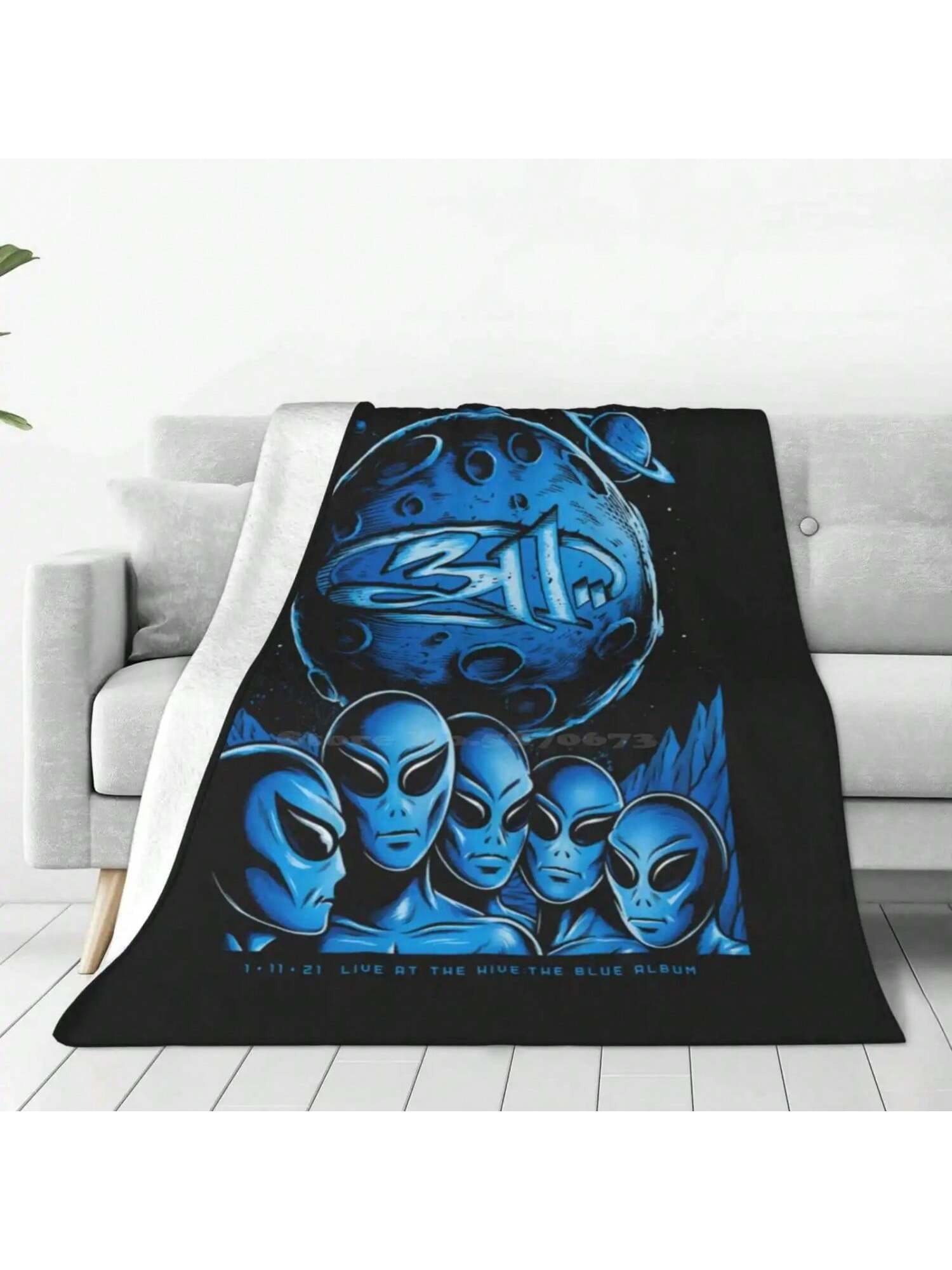

311 Band Low Price New Print Novelty Fashion Soft Warm Blanket Best Of 311 American Band 311 Band 02 311 Band 03 311 Band 04 75X95CM серый