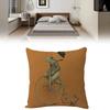 Pattern Cycling Frog Print Pillow Case Cartoon Animal Cushion Fashion Cover