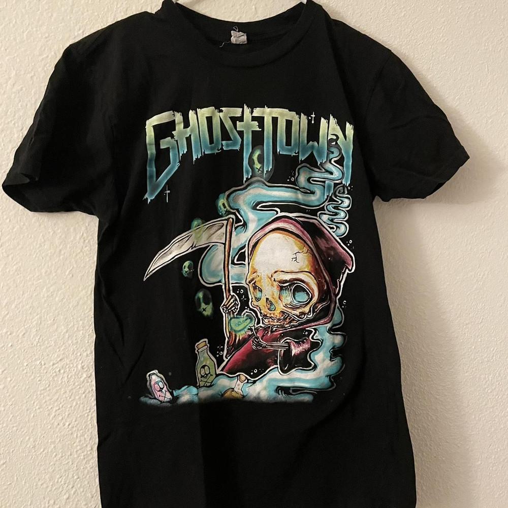 

Vintage Ghost Town Band T-shirt Short Sleeve S-5XL Unisex T-Shirt XXXXL