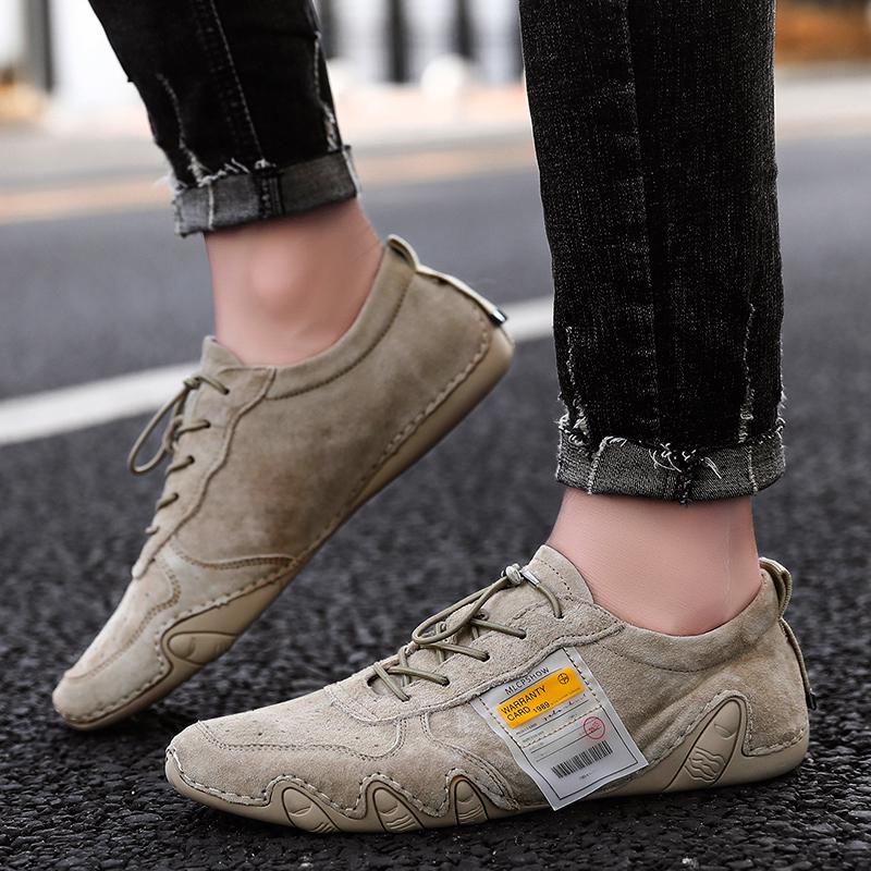 Modische Herren-Loafer im britischen Stil, große Herren-Freizeitschuhe