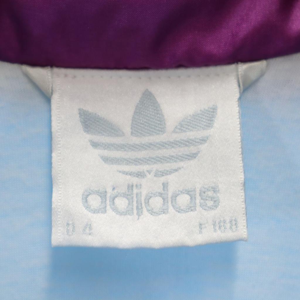 Adidas 80s Vintage Trefoil Logo Nylon Jacket XS(M) Blue Men's Used