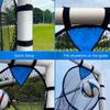 Soccer Goal Targets Net Foldable Soccer Targets Net Easy To Attach and Detach