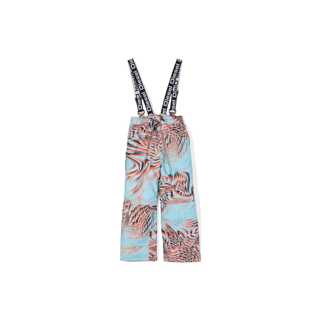 DIESEL Color Block Striped Straight Leg Casual Pants Kids bottoms Multicolor A066800HYZQ-8HQA