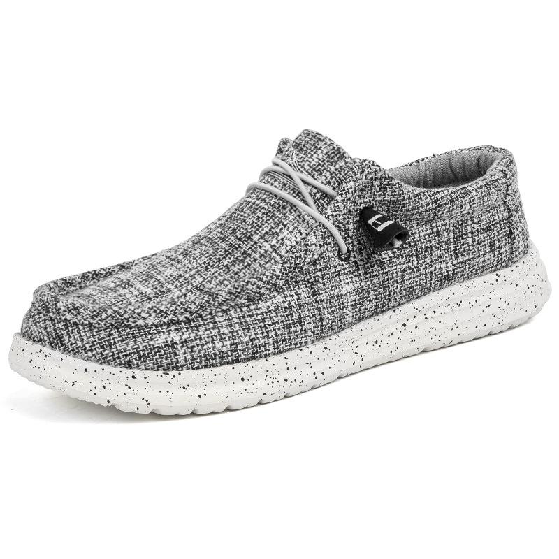 Scarpe Casual da Uomo in Denim e Tela da Esterno Scarpe Vulcanizzate Moda Stile Lusso Designer Traspiranti Sneakers Mocassini da Uomo 2024