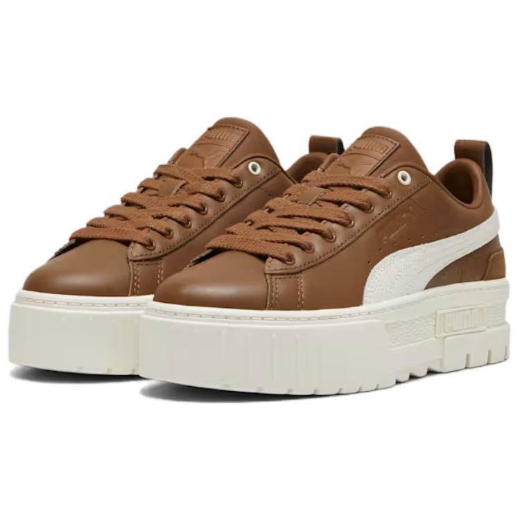 Puma Mayze Luxe Haute Coffee Dámské tenisky Hnědé 383995-09