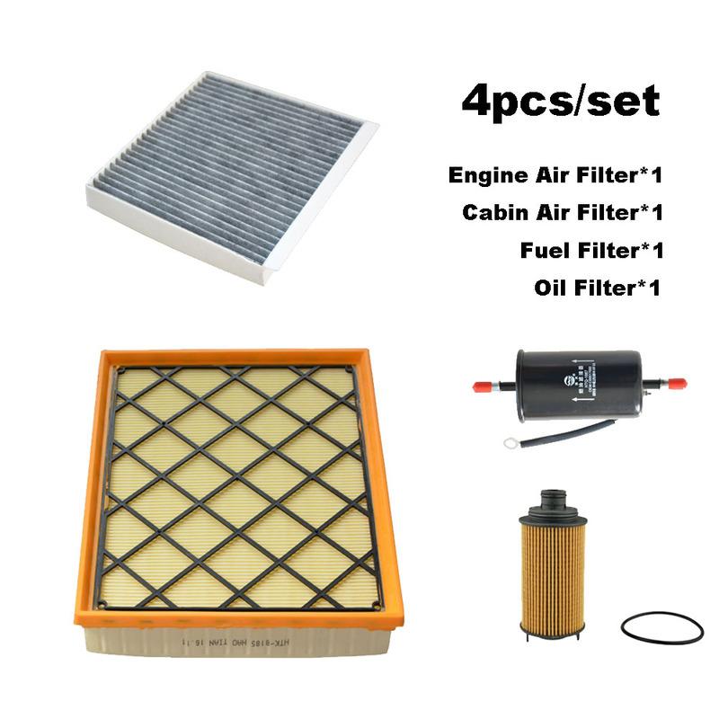 4pcs Filter Set For SAIC MAXUS T60 2.0T 2017-2024 Petrol Engine Cabin AC Air Fuel Oil Filter Accessories Spare Parts 10105963