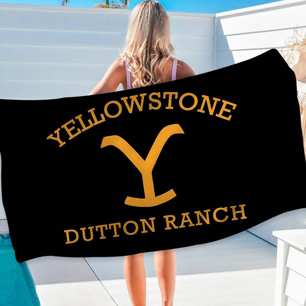 Beliebtes Y-Yellowstone D-Dutton R-Ranch Strandtuch Bunte Badetücher Für Mädchen Mikrofaser Schnelltrocknend Sandfreier Strand