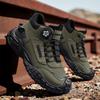 New Winter Outdoor Mountaineering Sports Casual Thick-soled Work Boots, Retro Men's Shoes with Swivel Buttons, Easy To Wear.