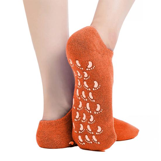 Moisturizing Socks Spa Gel Socks with Anti-Slip Soles Foot Care Socks Prevent Cracked Heels Stocking Stuffers for Women Men