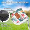 Golf Putter Cover DF3 Mallet Putter Head Cover Magnetic Closure