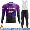 Termal Fleece Cycling Jersey Men's Winter Suit TEKR Thermal Man Outfit 2026 Mens Long Sleeve Clothing Jumper Set Ciclismo Hombre
