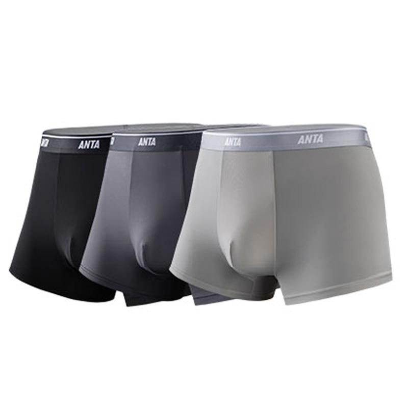 Anta Training Series Color Block Letter Soft Comfortable Breathable Versatile Sports Underwear Men Underwear 192538989D-1