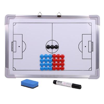 Aluminium Tactical Magnetic Plate For Soccer Strategy Coach Football Judge Board
