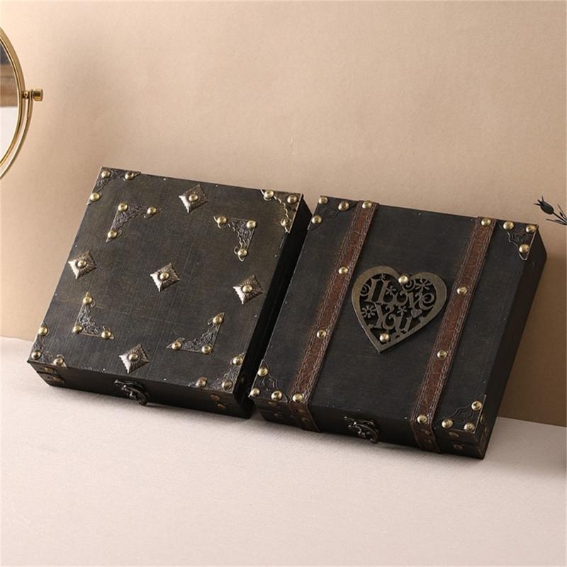 Decorative Jewelry Storage Box Fashionable Jewelry Storage Case for Organizing Necklaces and Earrings In Any Room